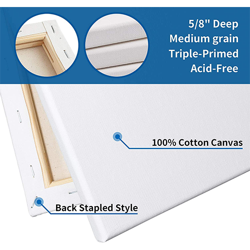 White Blank Canvas - Image 3